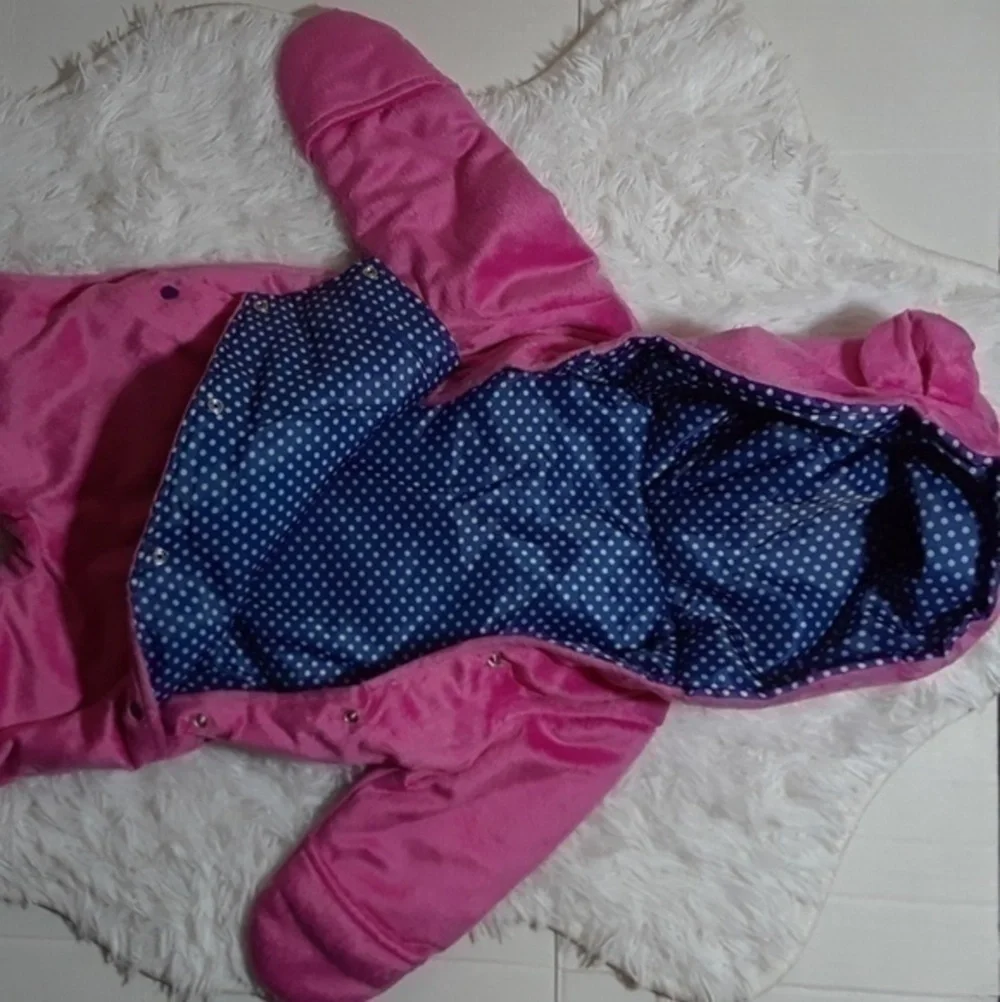 Minnie Mouse Plush Onepiece- Size 3-6 Months